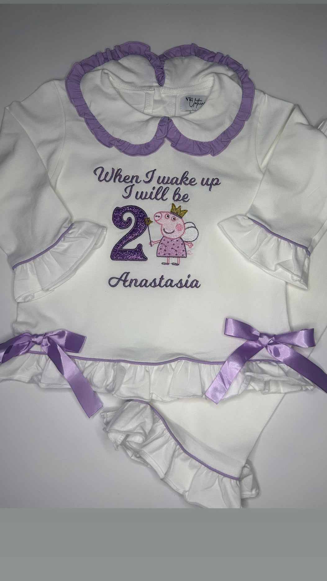 Create your own Frills and bows pyjamas