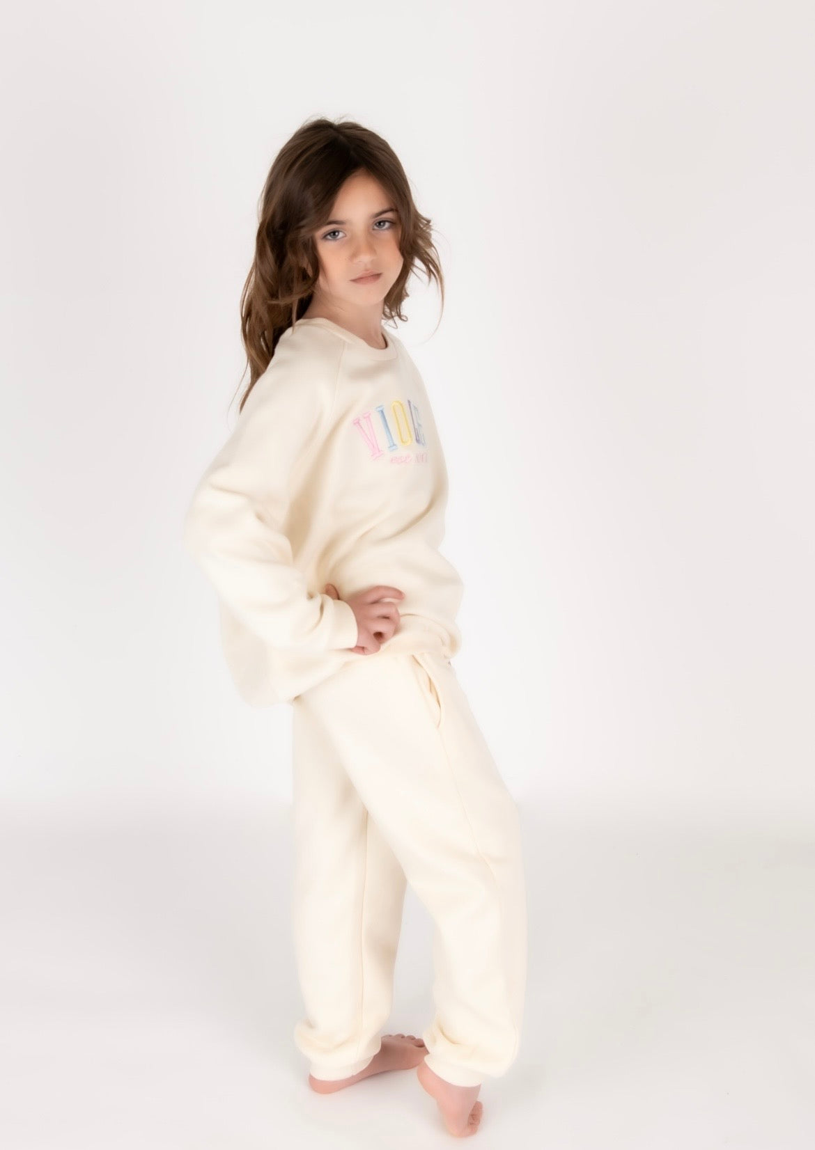 Girls Vanilla Pastel established joggy set
