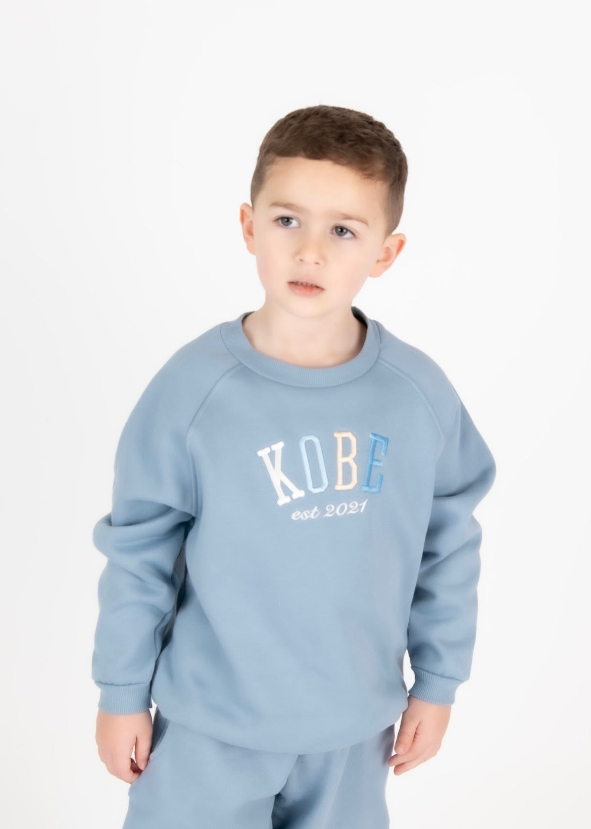 Blue established joggy set