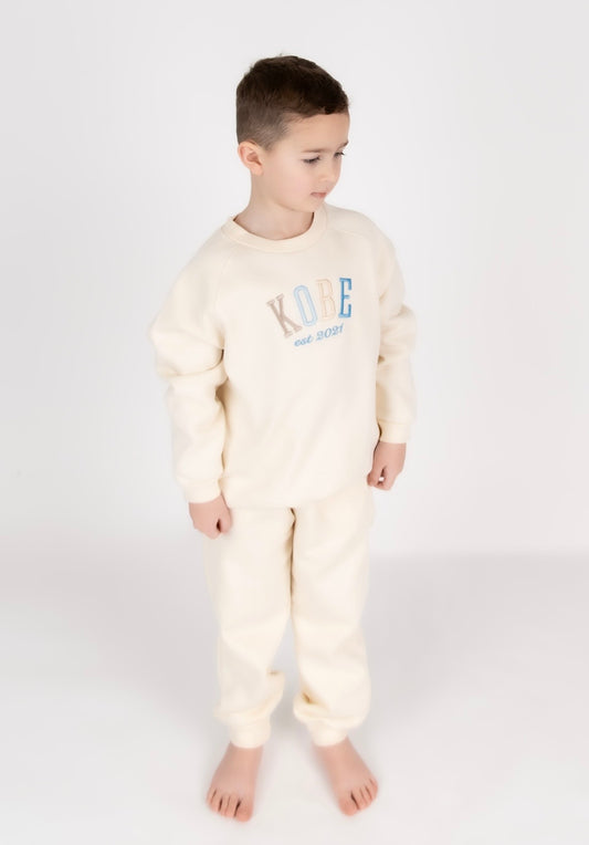 Boys Vanilla established joggy set