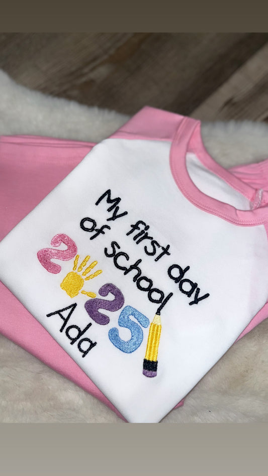 First Day Of School Pyjamas