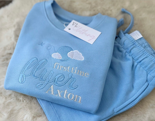 Flyer sweater and short set