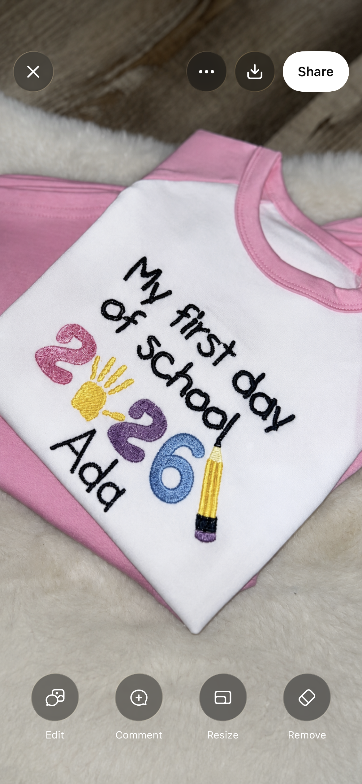 2026 Girls school pyjamas
