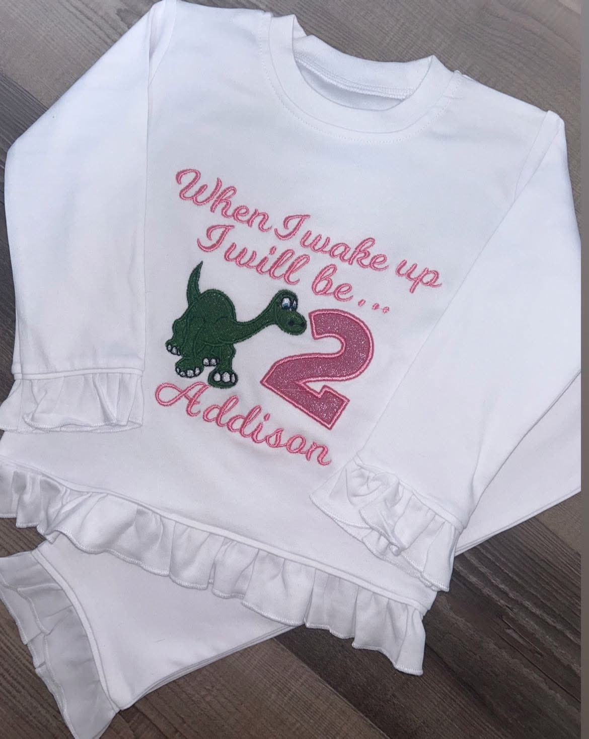 Create your own Frill Pyjamas