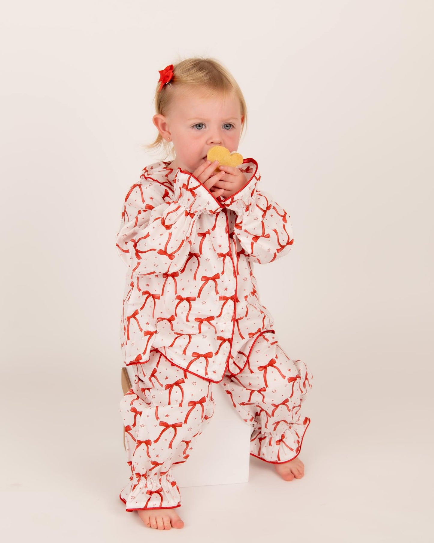 PRE ORDER 2- Pretty little bow pyjamas only