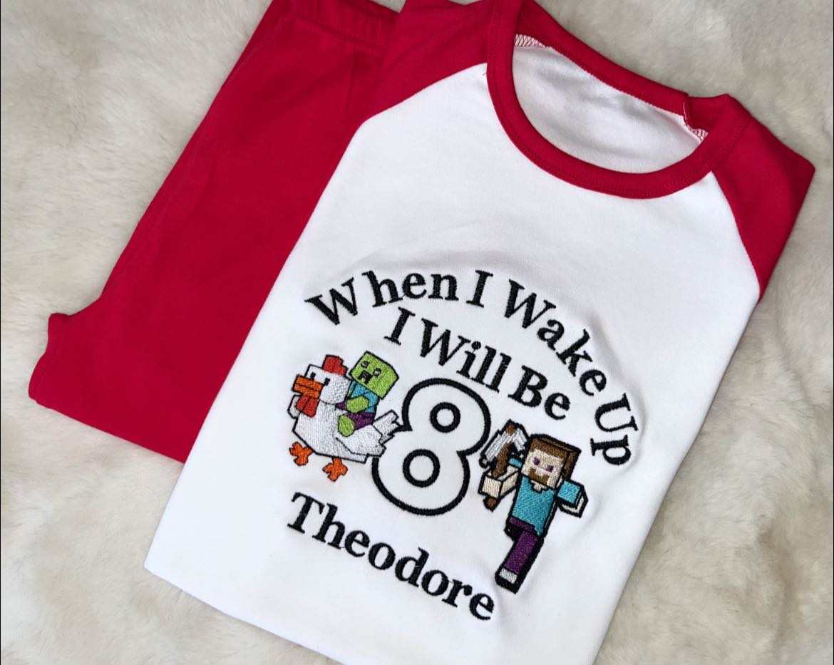 Block Character Pyjamas