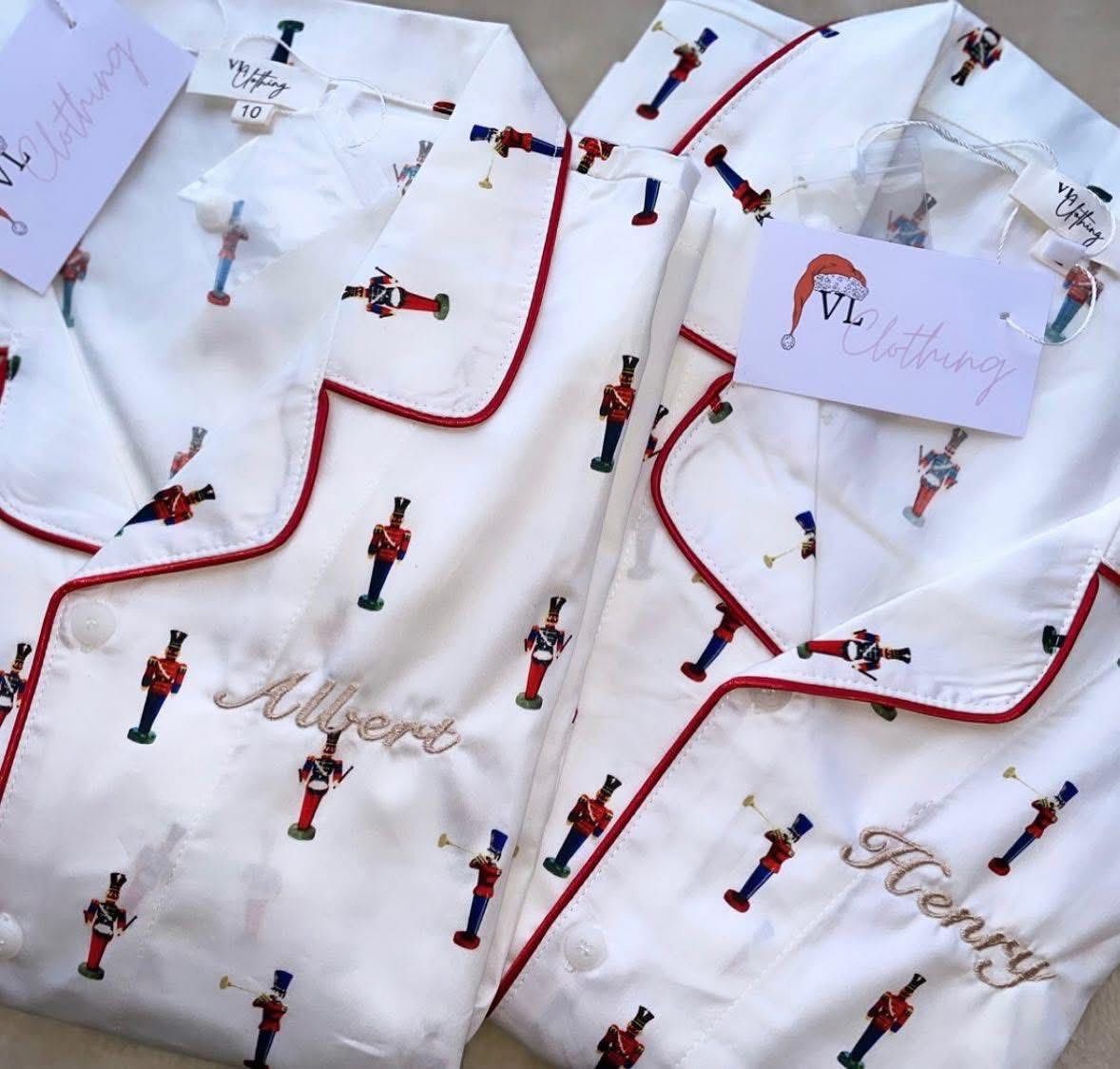 PRE ORDER 2-Ladies Traditonal Soldier Pyjamas