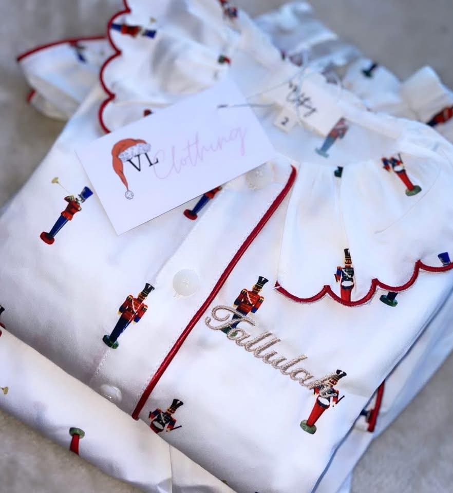 PRE ORDER 2-GIRLS Traditional Nutcracker Pyjamas