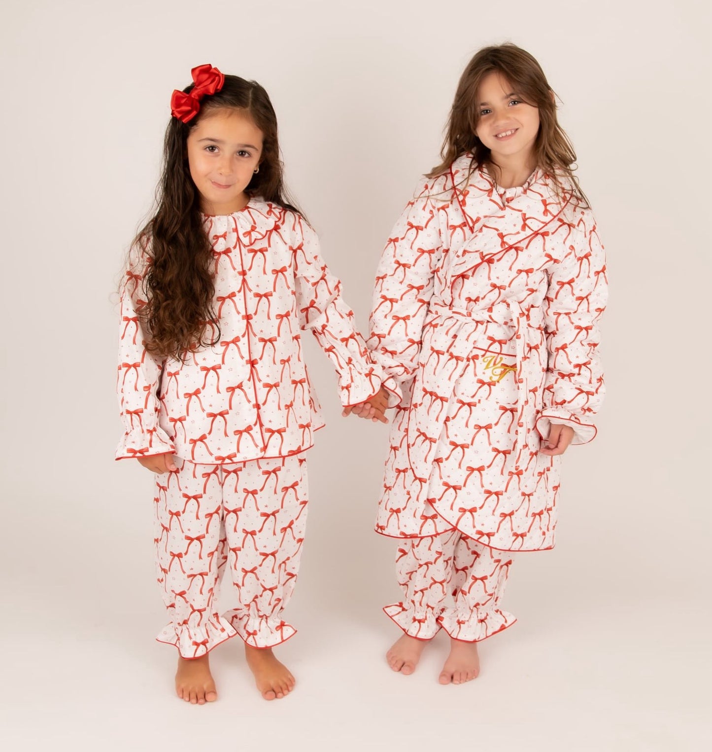 PRE ORDER 2- Pretty little bow pyjamas only