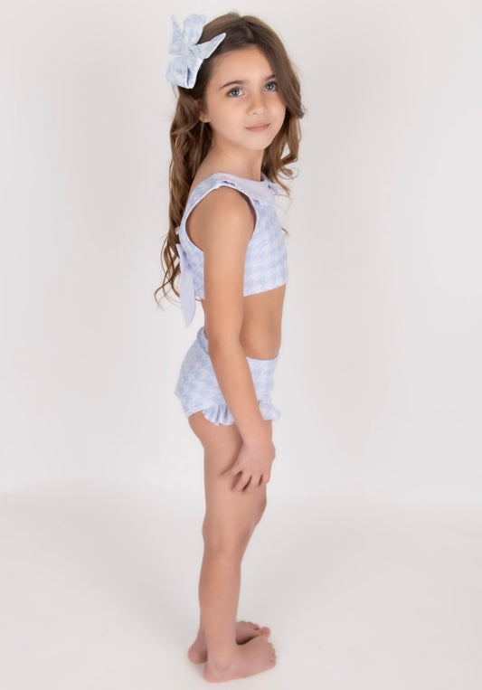 Houndstooth 2 piece bikini