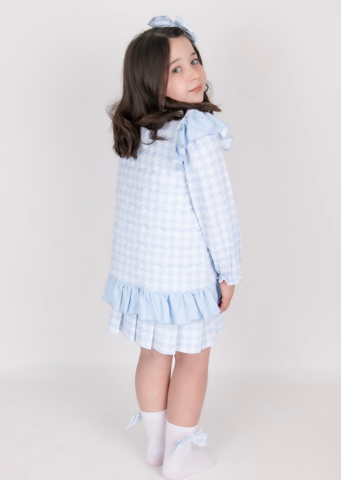 PRE ORDER Houndstooth Print Gilet