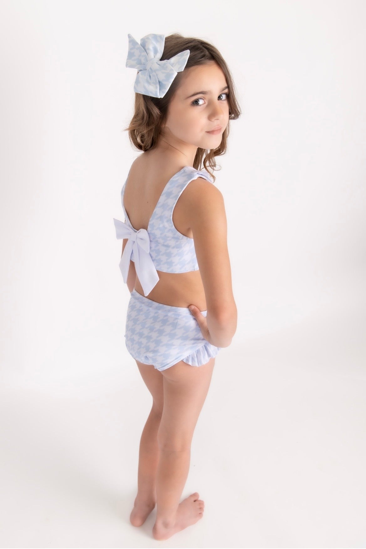 Houndstooth 2 piece bikini