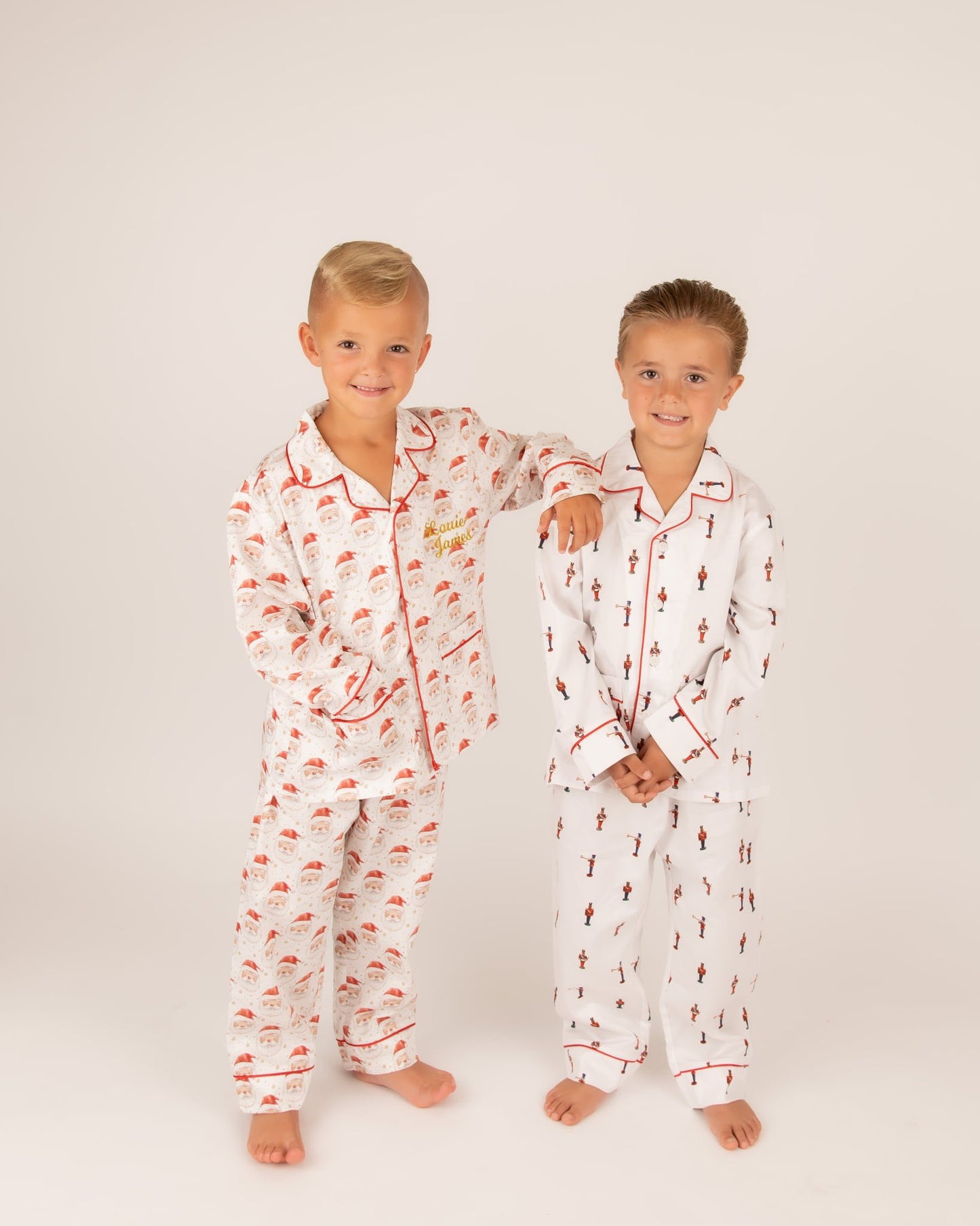 PRE ORDER -BOYS Santa Print Pyjamas