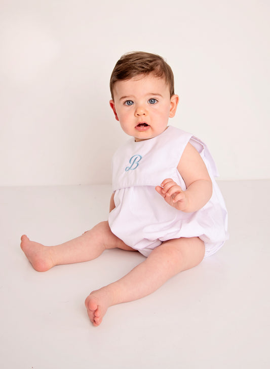 PRE ORDER Boys bib romper
