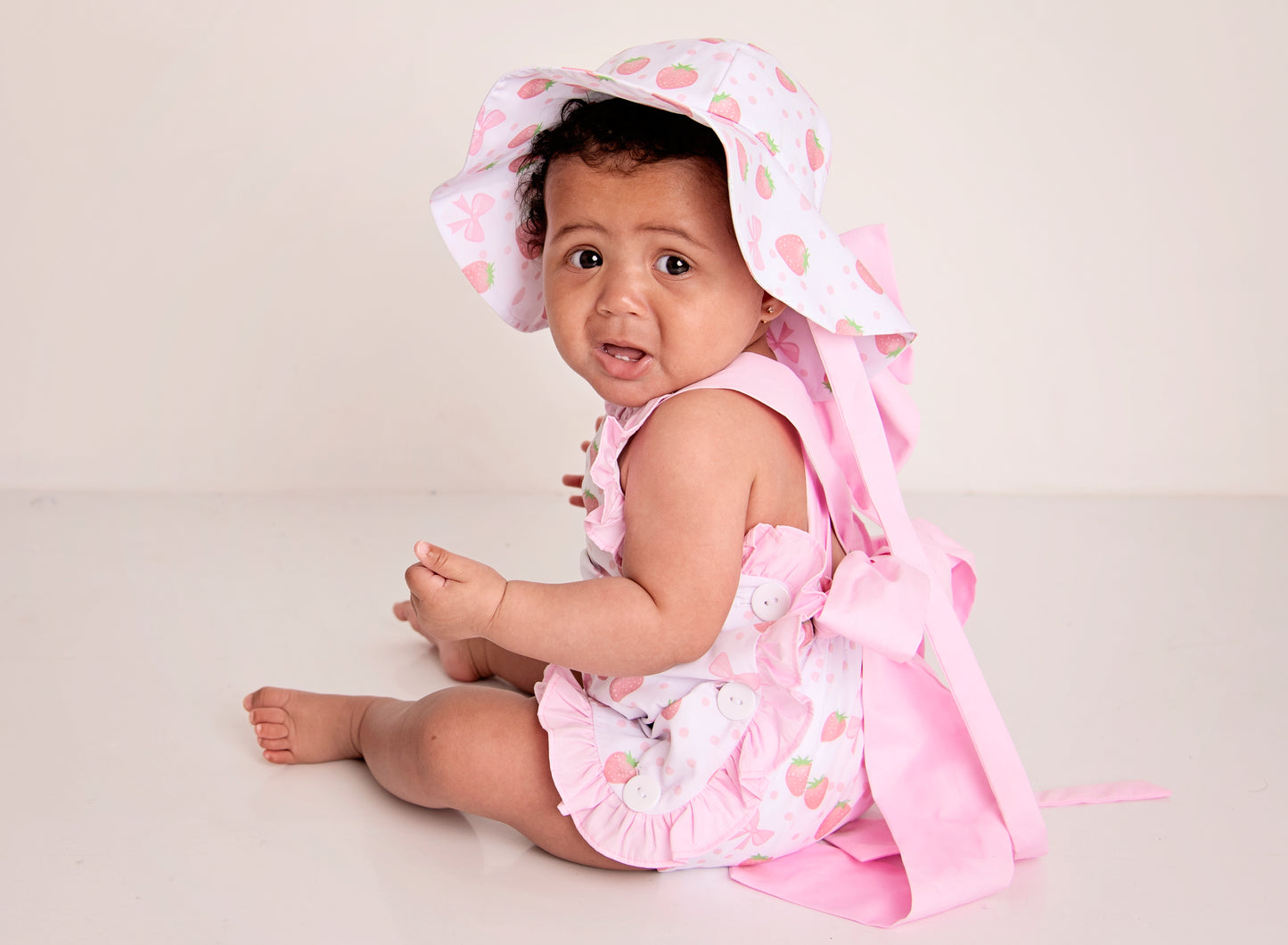 PRE ORDER Strawberry Romper