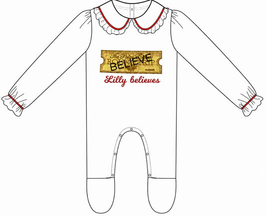 PRE ORDER NEW girls believe romper