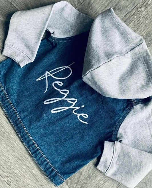 Signature Font Denim Jacket