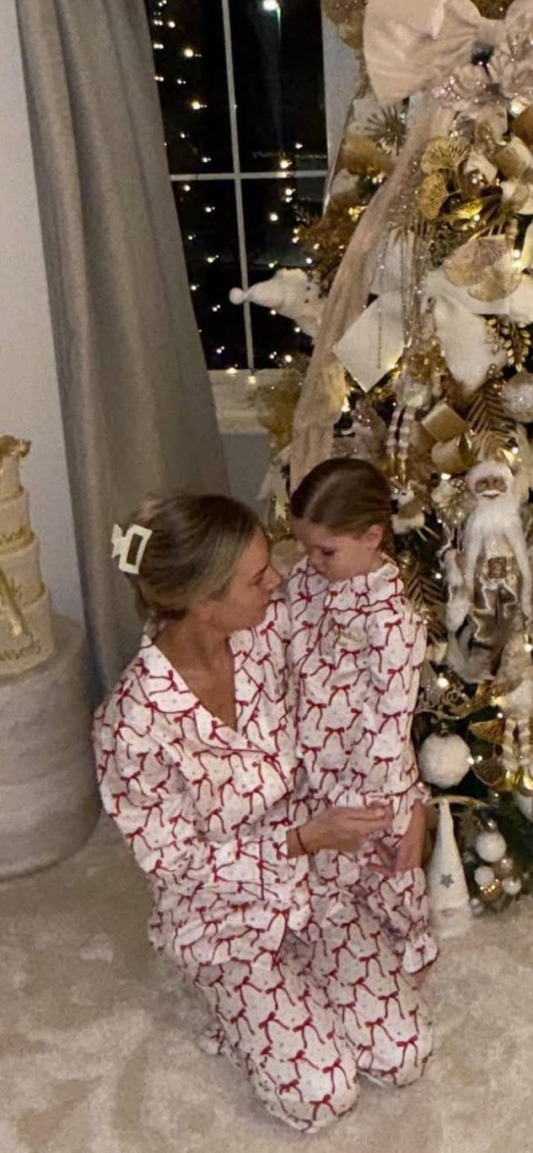 Ladies Bow design Pyjamas