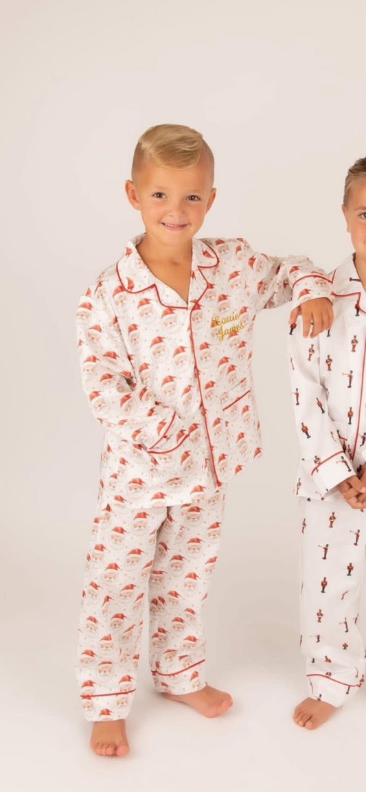 Santa Print pyjamas