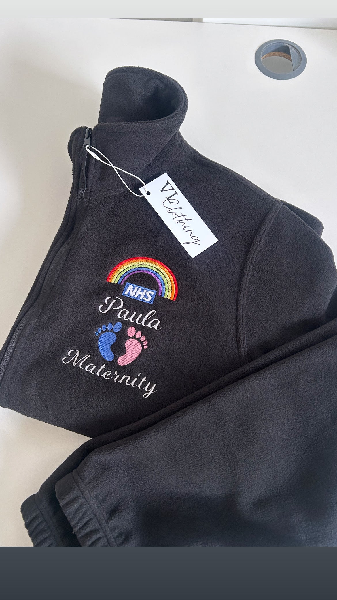 Maternity fleece