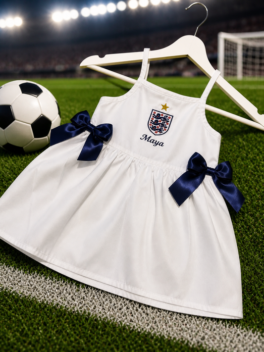 Bow football dress