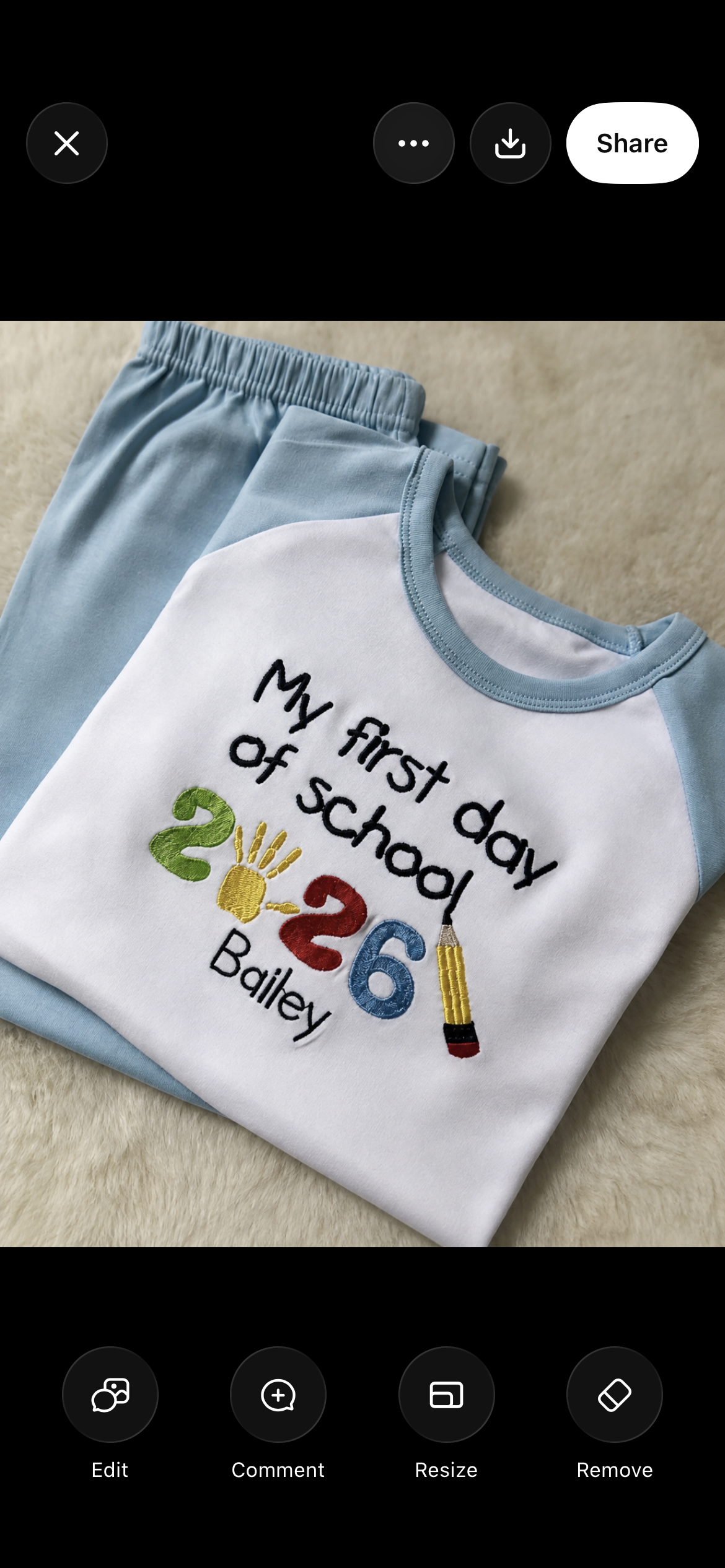 2026 boys first day of school pyjamas
