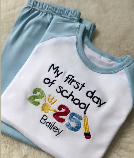 First Day Of School Pyjamas